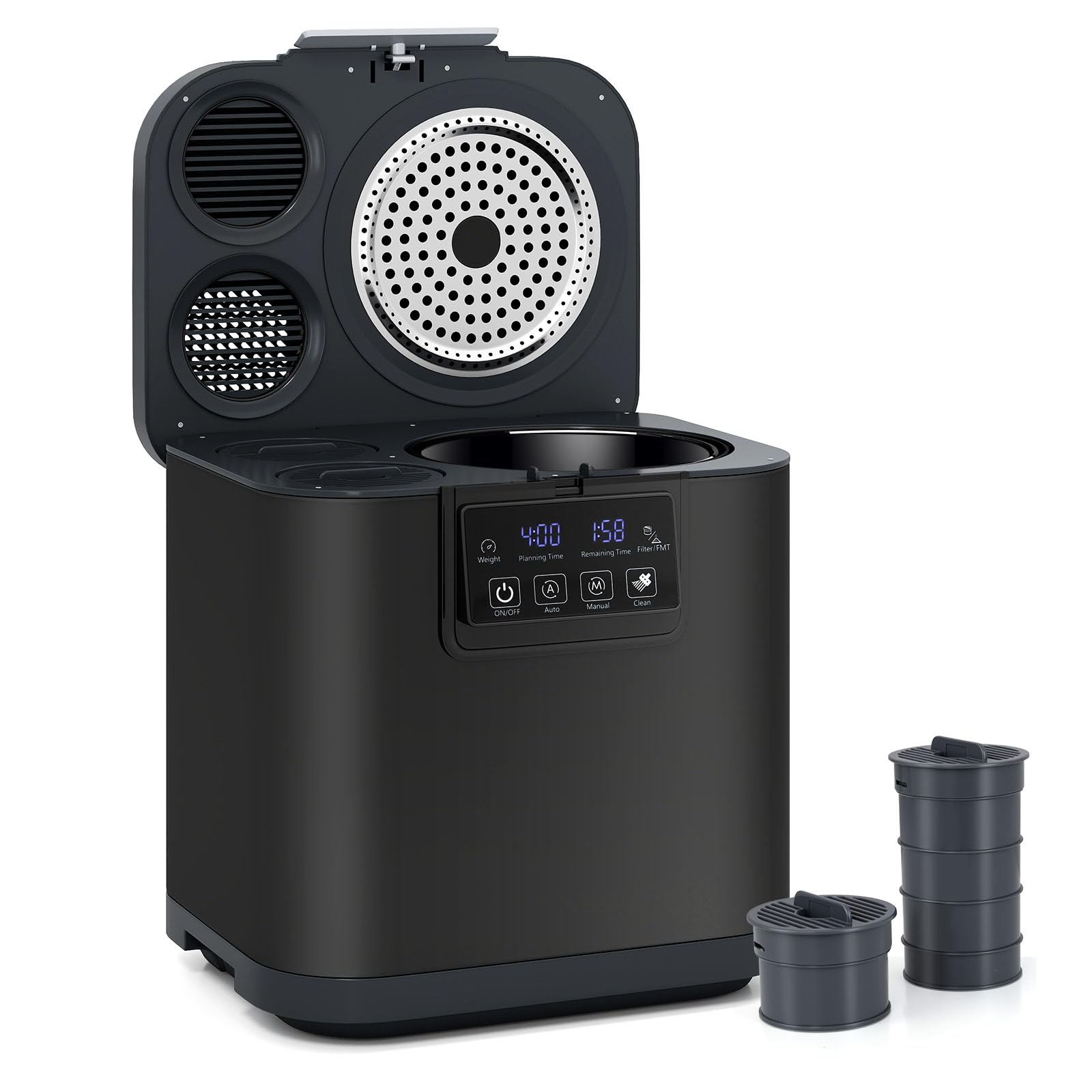GiantexUK 4L Kitchen Electric Composter, Black