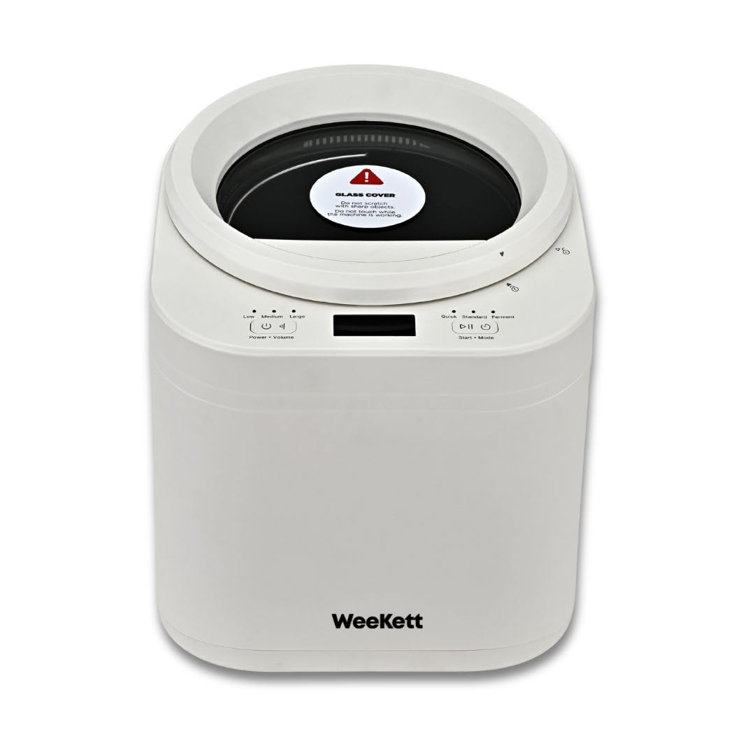 WeeKett Food Waste Bin Electric Composter for Kitchen, 2.5L